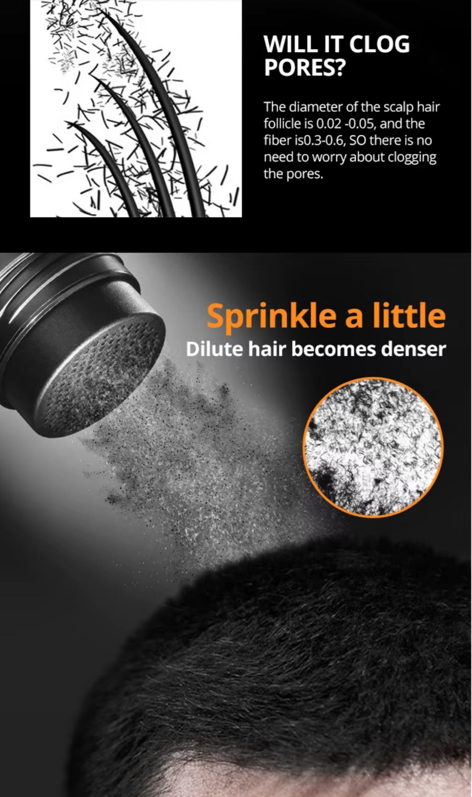 ENGROSAMIENTO DE FIBRAS CAPILARES DISAAR. Vas a lograr una cobertura natural, rápida y efectiva en segundos. Sin cirugías, sin químicos agresivos, sin complicaciones. Tu imagen, tu confianza y tu presencia, renovadas al instante. 💁♂️💁♀️