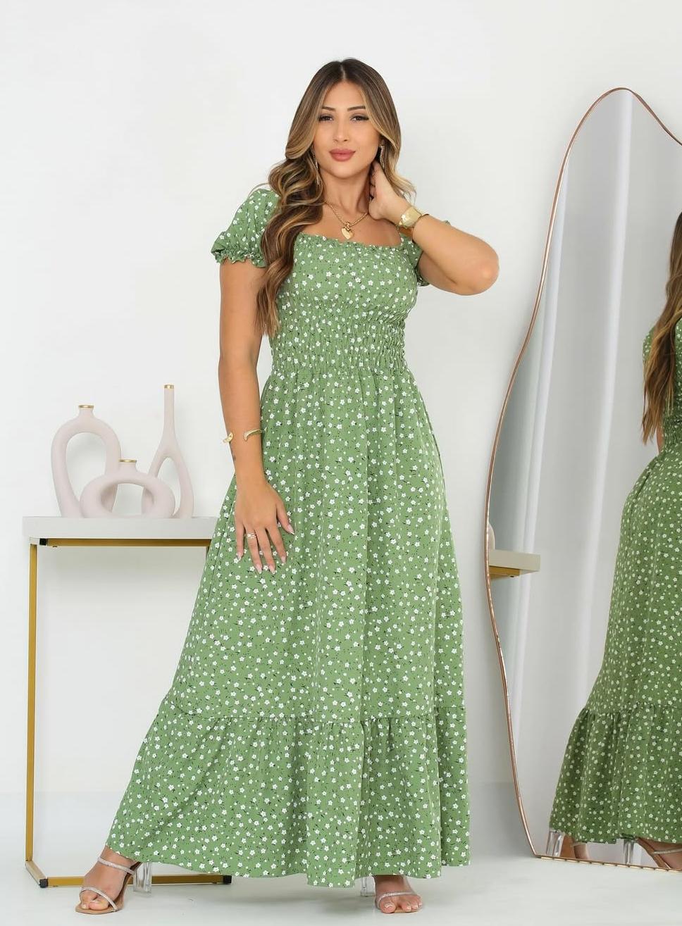 👗 Vestido Floral Boho – Colección 2025.